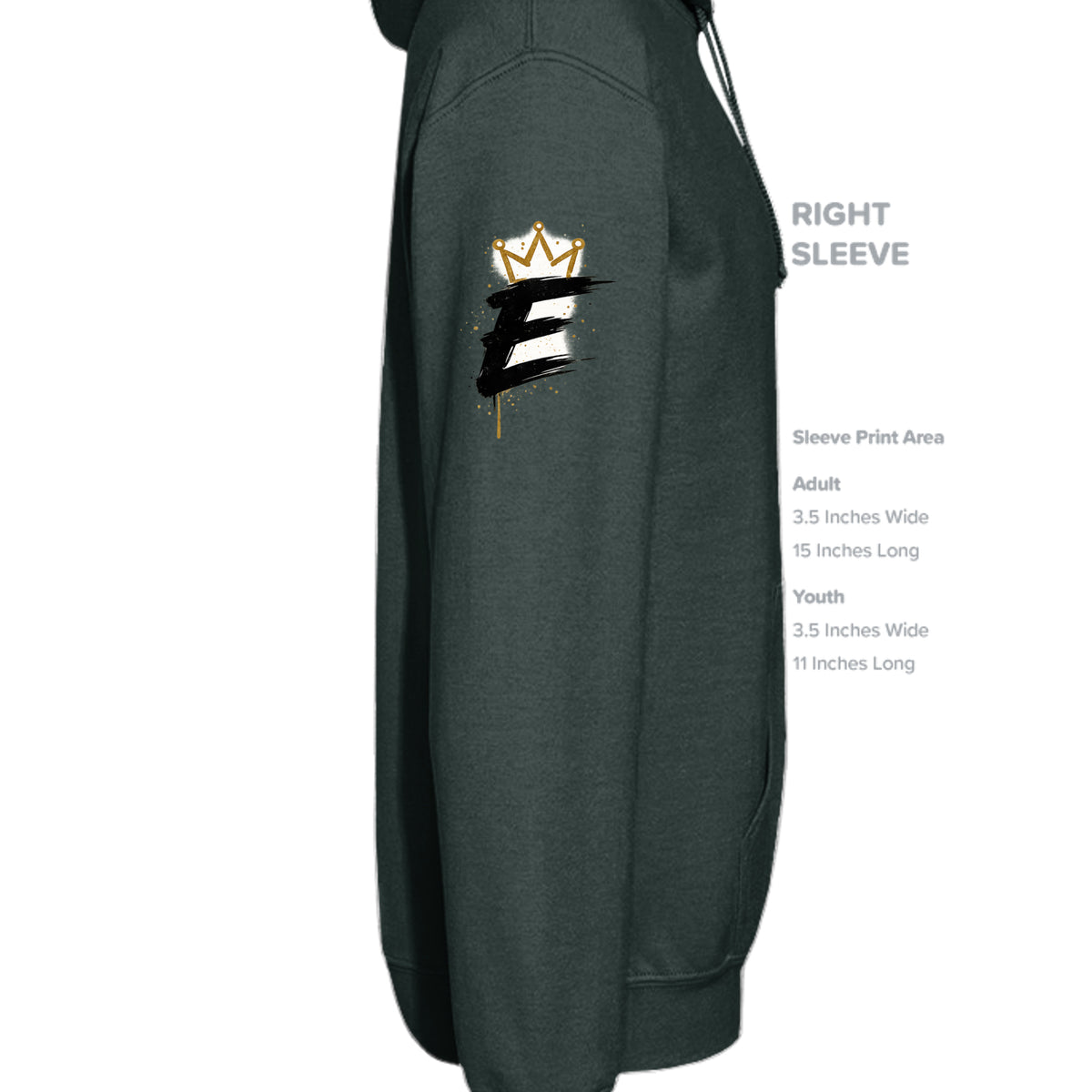 FOREST GREEN - G185 - SLEEVE_RIGHT