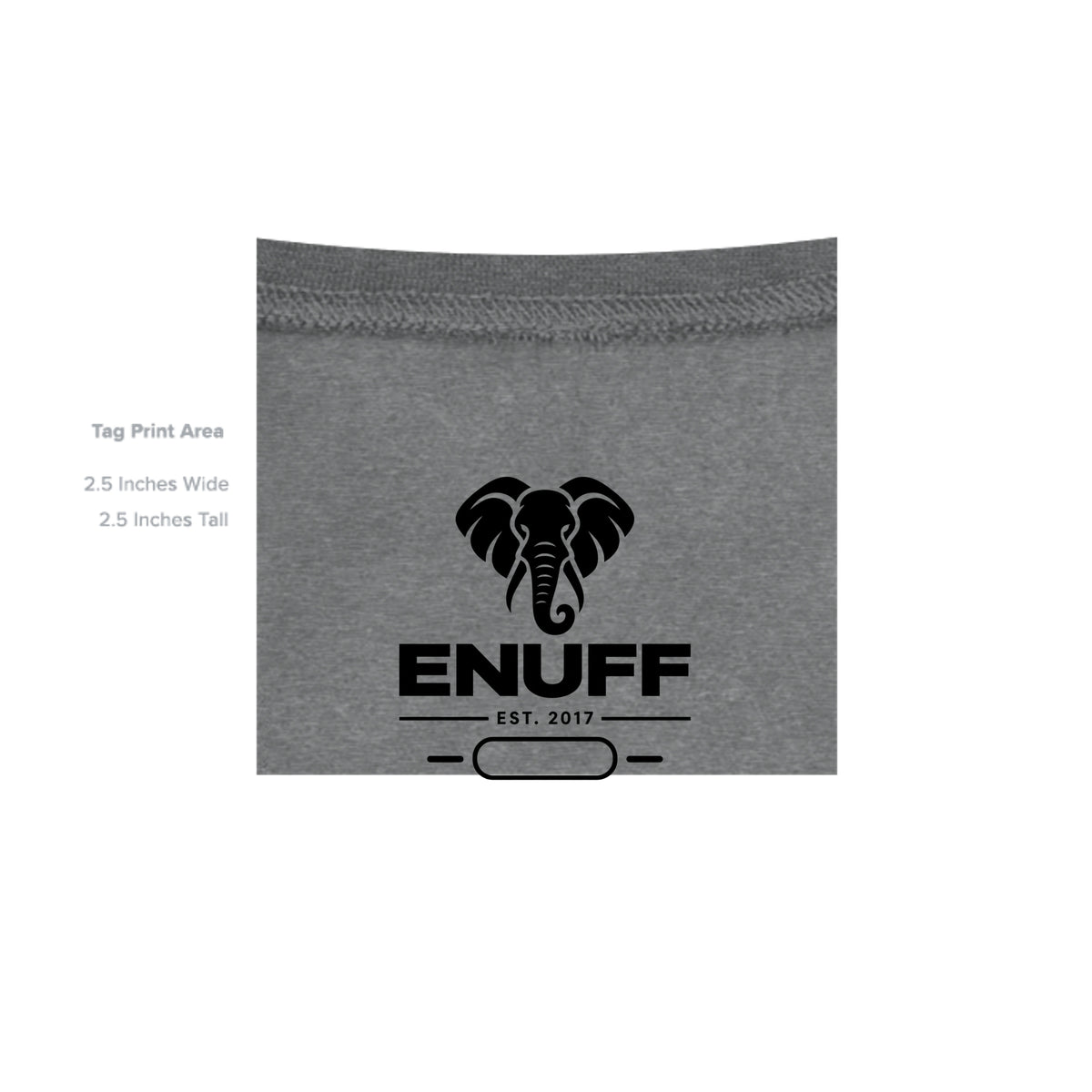 Fan Charcoal Heather - G185 - INSIDE_TAG_LINE