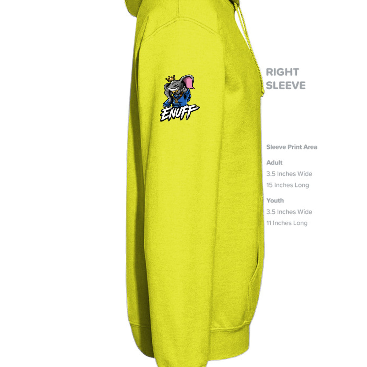 Safety Green - PC90H - SLEEVE_RIGHT